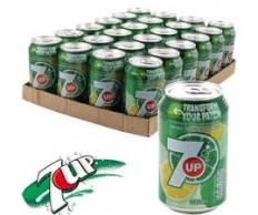 7 Up Cans 330ml 24