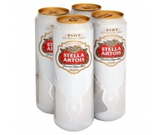 Stella Pint 500ml x 4 cans